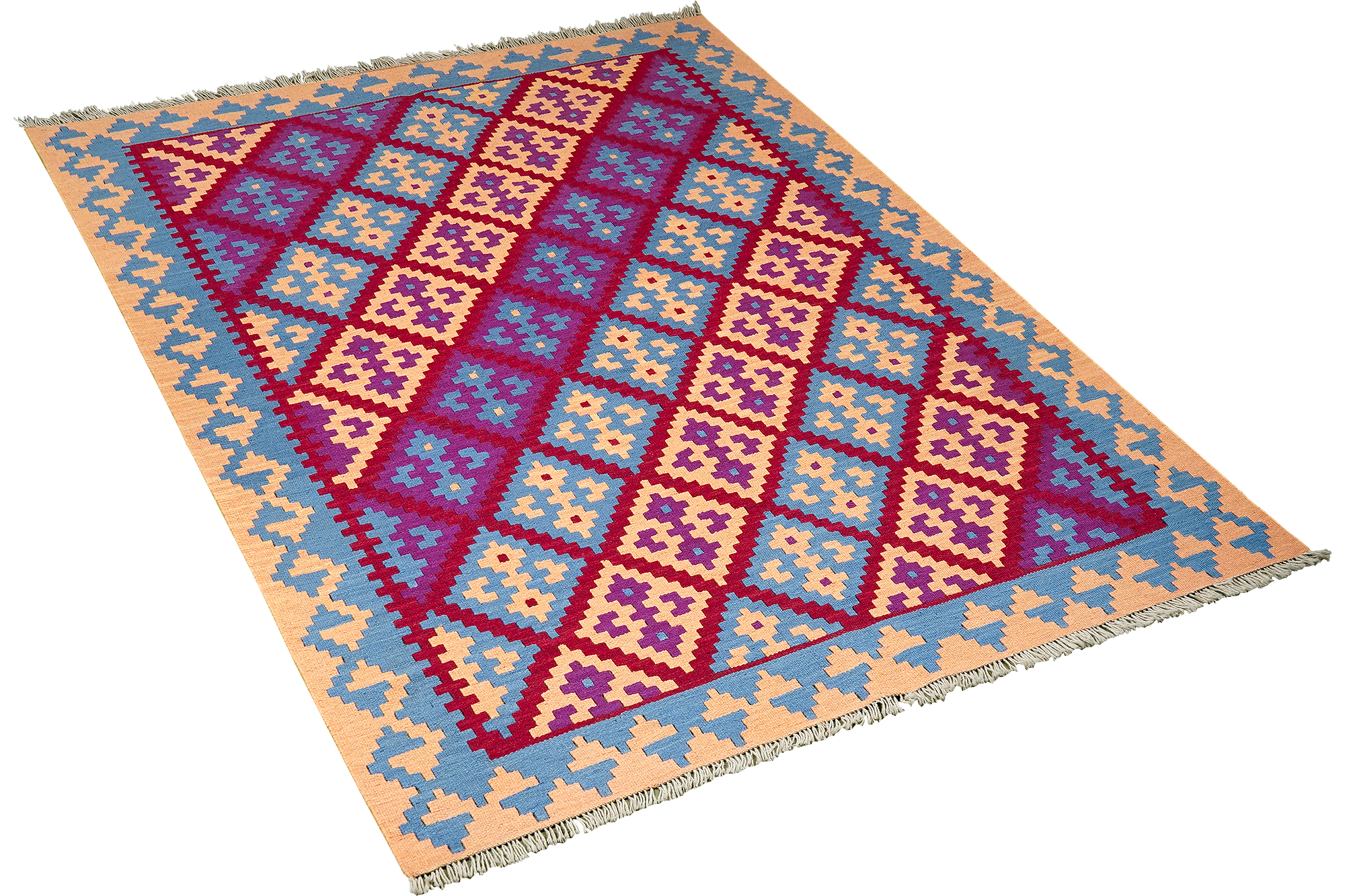 Kilim Gashgai Teppich Mehrfarbig 2