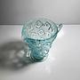 Vintage Art Deco Karaffe Pressglas 1930er Jahre 4