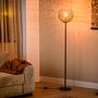 Floor lamp Metal Black 1