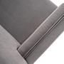 HELSINKI Sofa 3-Sitzer Grau 3