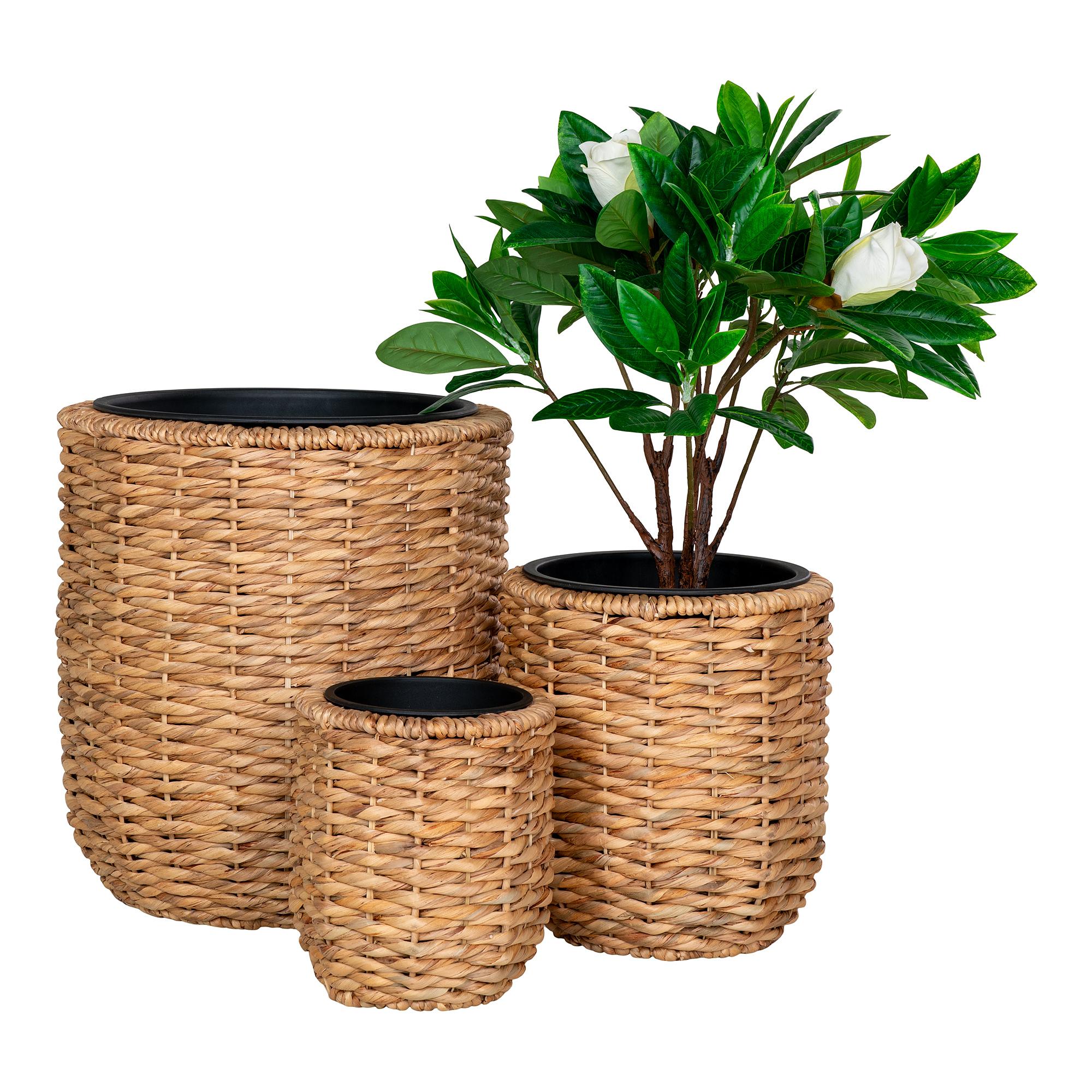Hanoi Planter Set of 3 Brown 3