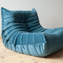 Togo armchair velvet sea blue 6