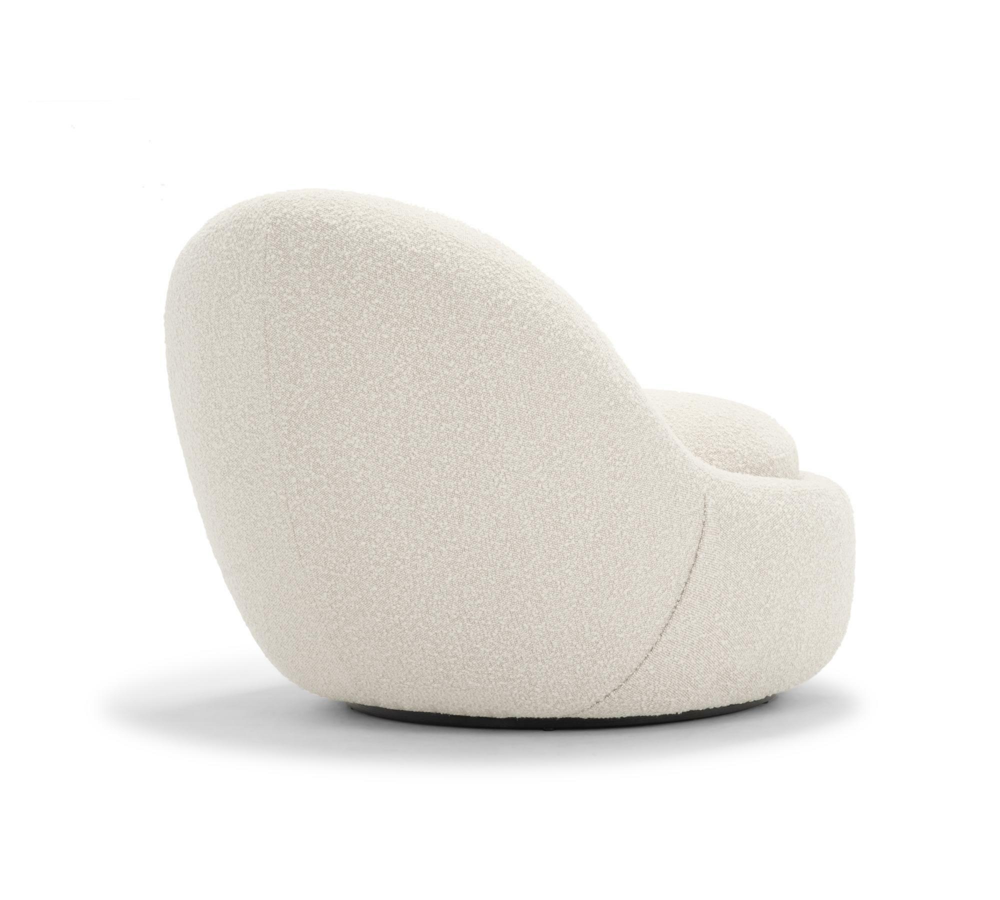 Babette Swivel Chair Maya Cream 4