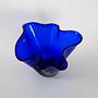 Glasvase Blau 5