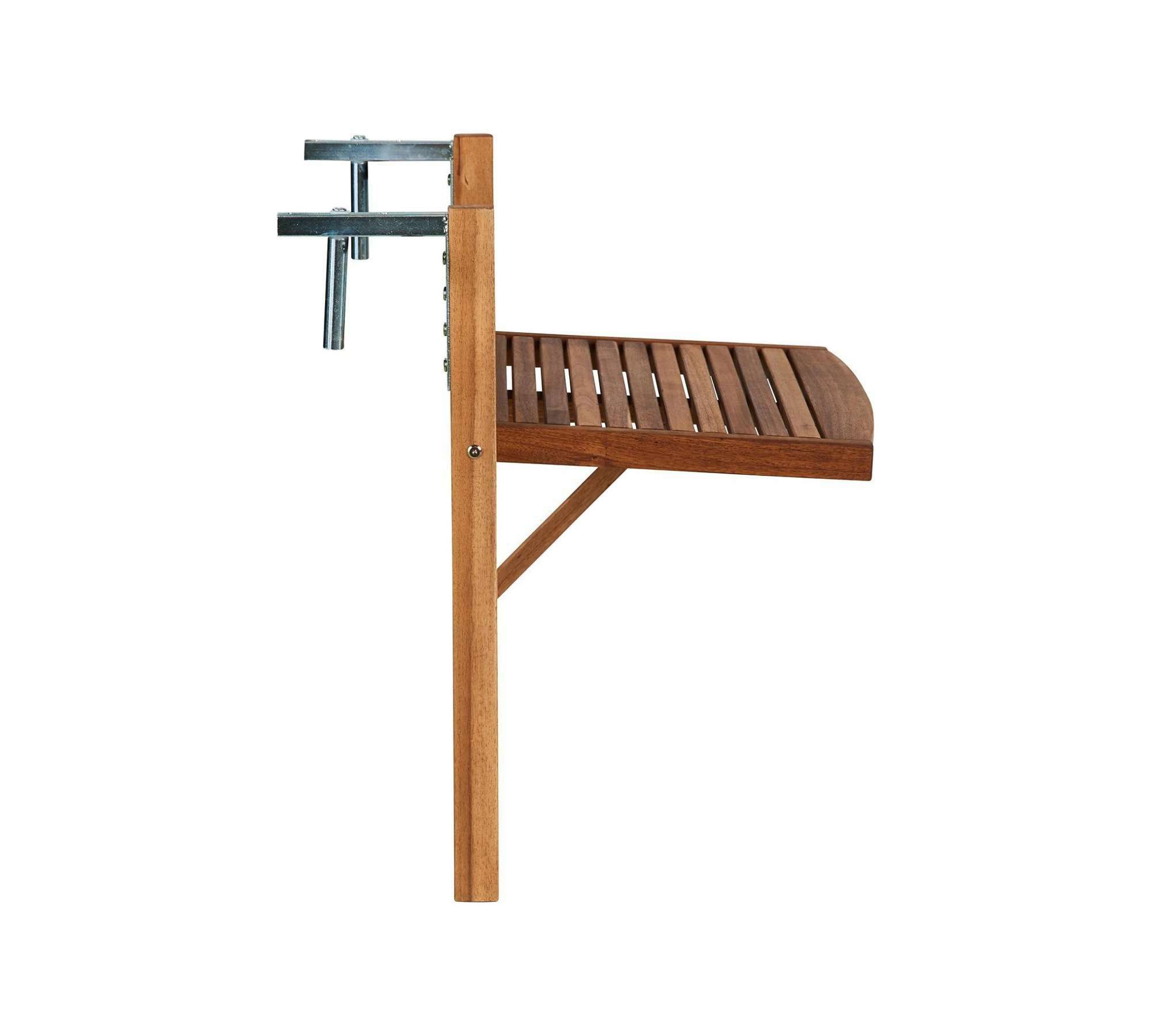 Gartentisch Holz Braun 7