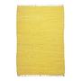 Happy Cotton Teppich Baumwolle Gelb 70 x 140 cm 0