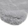 Decorative Faux Fur Como Woven Fabric Grey 4