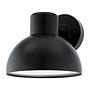 Exterior wall light Entrimo Plastic Steel 1-bulb Black 0