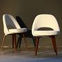 2x Chair Conference Eero Saarinen, circa 1950 0