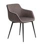 Dining chair fabric dark grey 0