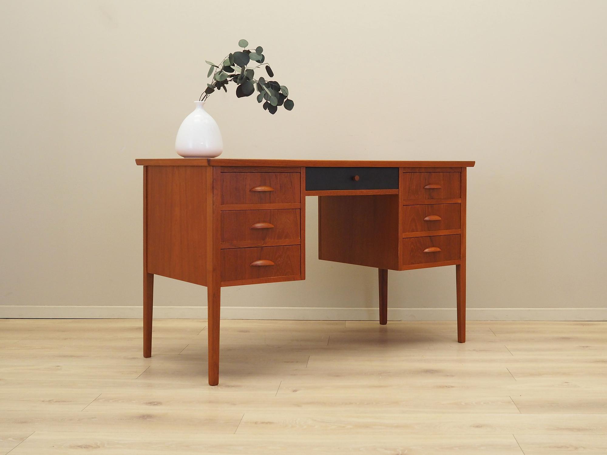 Desk Teak 1970s 4