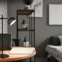 Maxima LED-Tischleuchte Kunststoff Schwarz 1-flammig 1