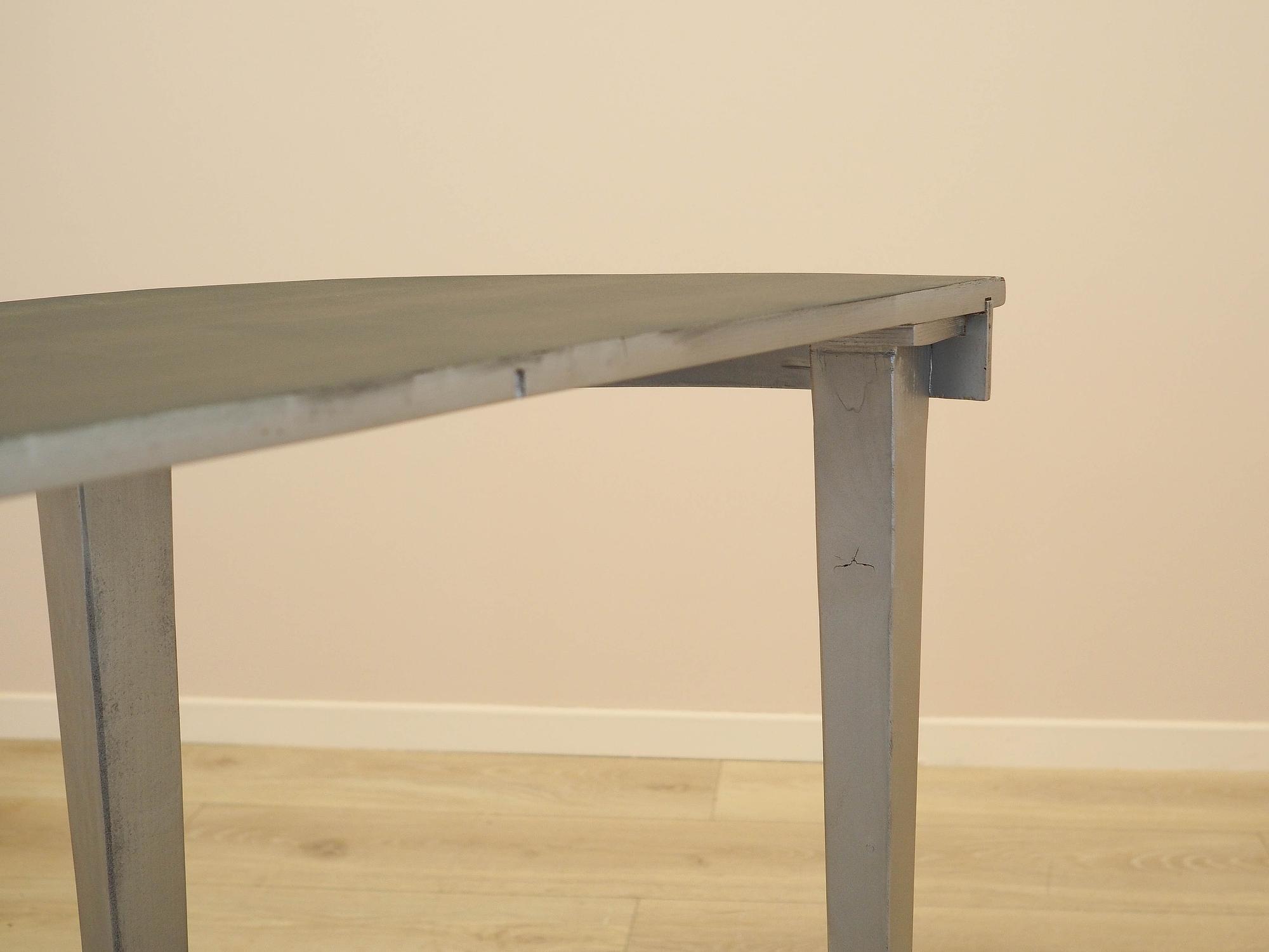 Pine wood console table 1960s 13