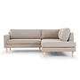 Astha Sofa Récamiere Rechts Agnes Brown 0