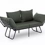 Viper Sofa 2-seater Green 5