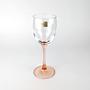 6x wine glass 1980s 1