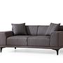 Petra 2-Sitzer Sofa Anthracite 4