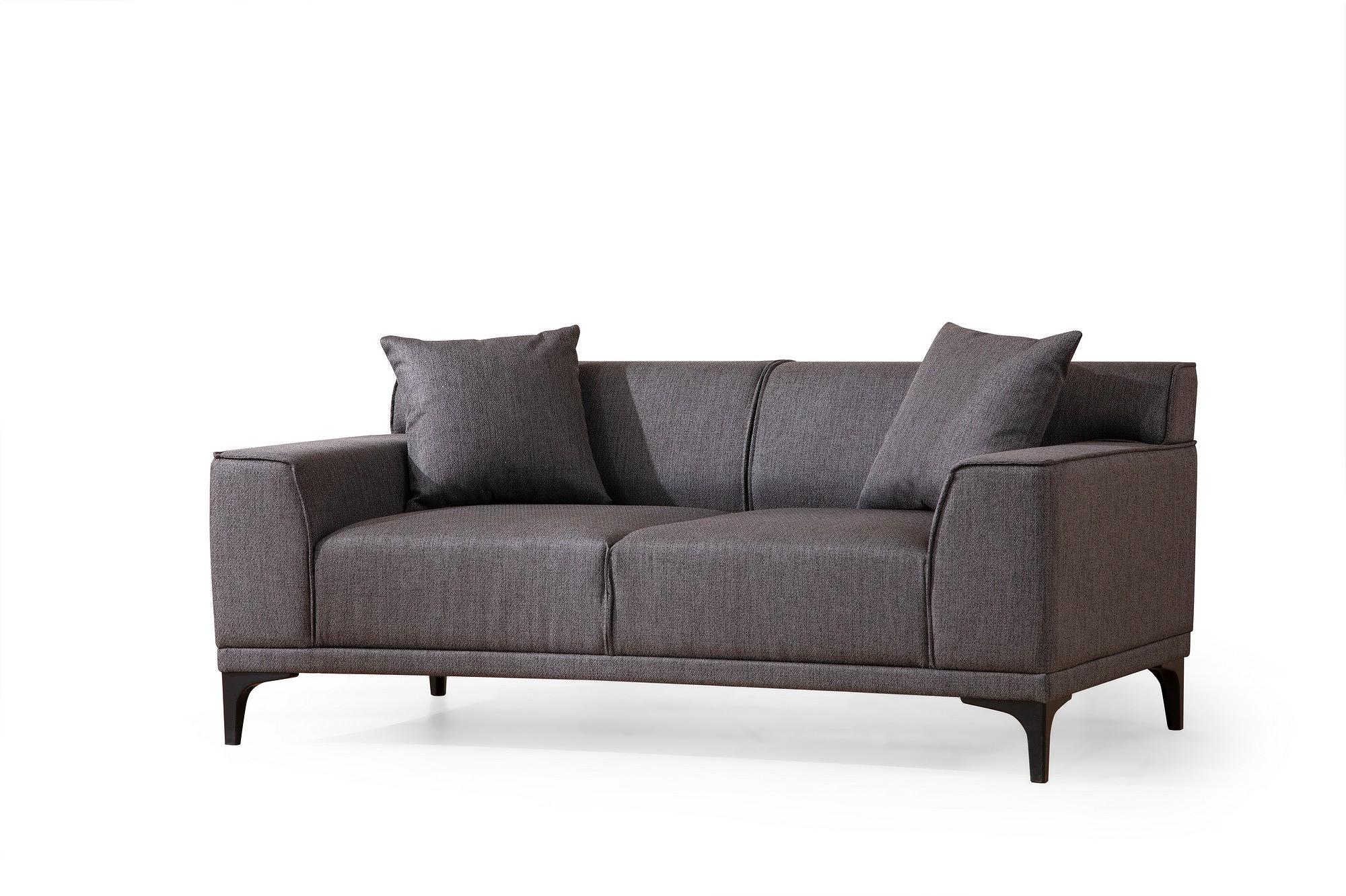 Petra 2-Sitzer Sofa Anthracite 4