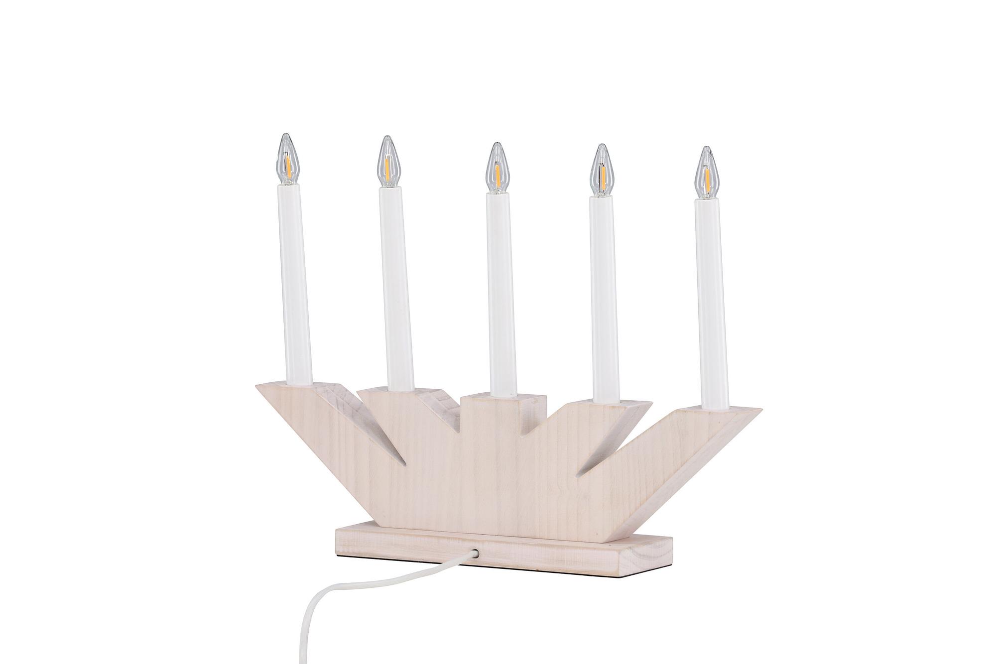 Verbier Table lamp Whitewash Pine 7