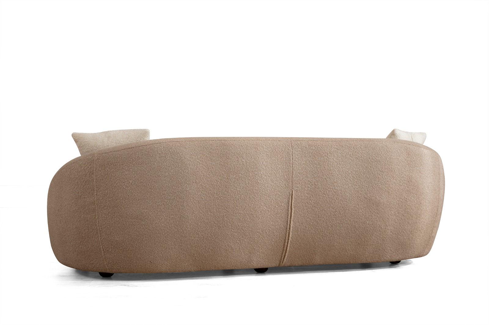 Napoli 3-Sitzer Sofa Braun 4