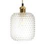 Irene Pendant Lamp Glass Iron 1-bulb 0