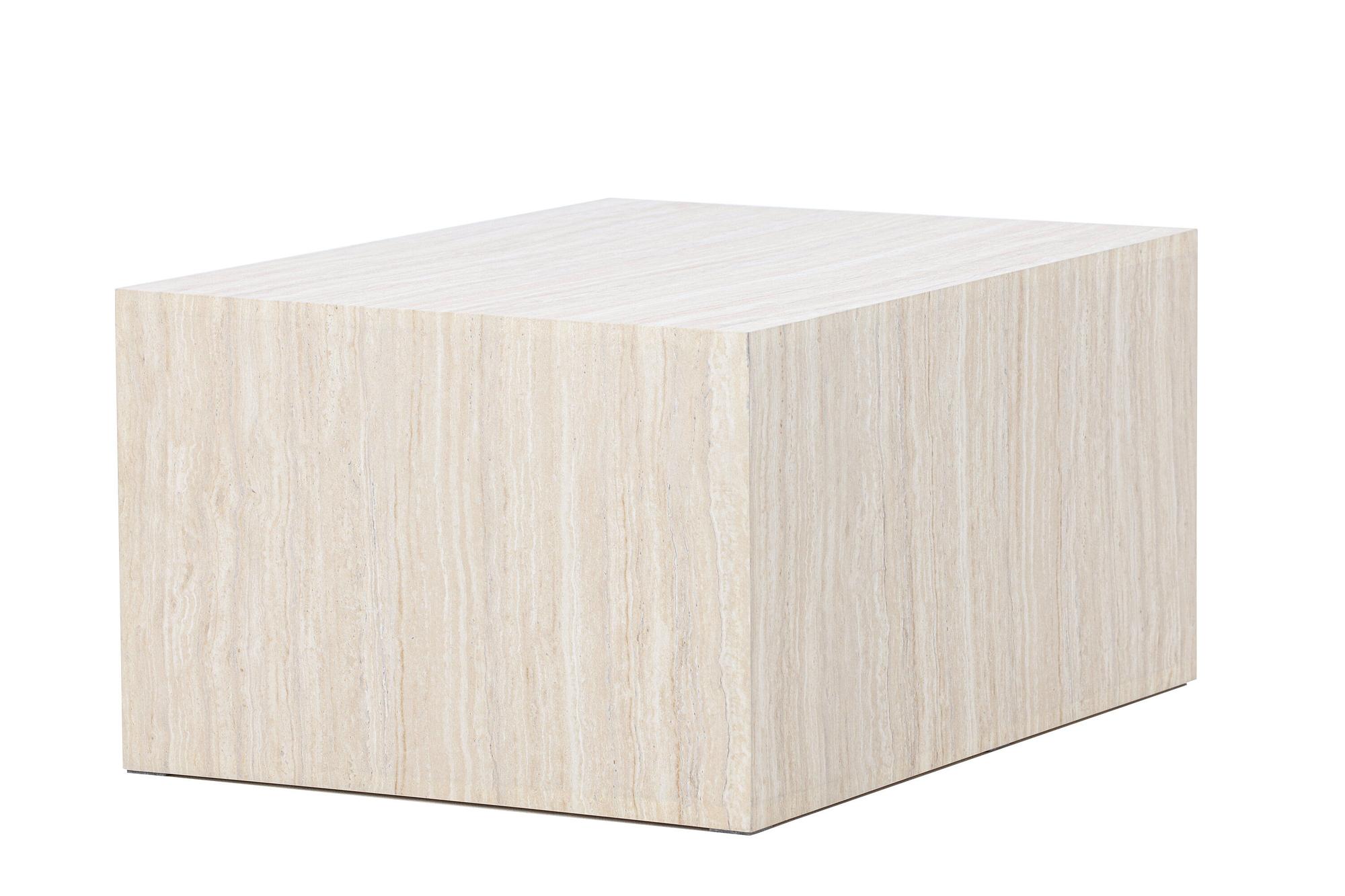 York Sofatisch Travertin-Optik 40x60x80cm 1