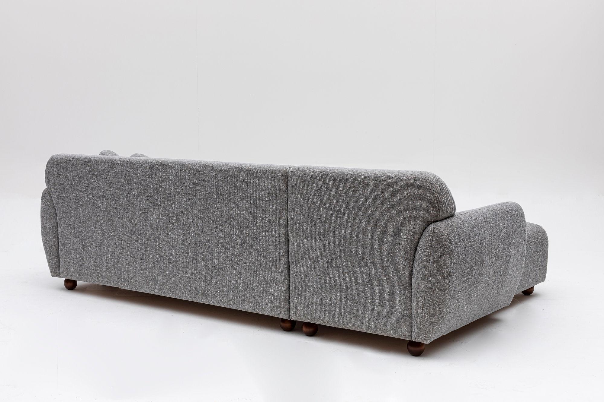 Eddy Ecksofa Hellgrau 9