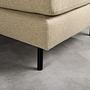 Sofa 3-Seater Chaiselongue Left Right Dillon Cream 2