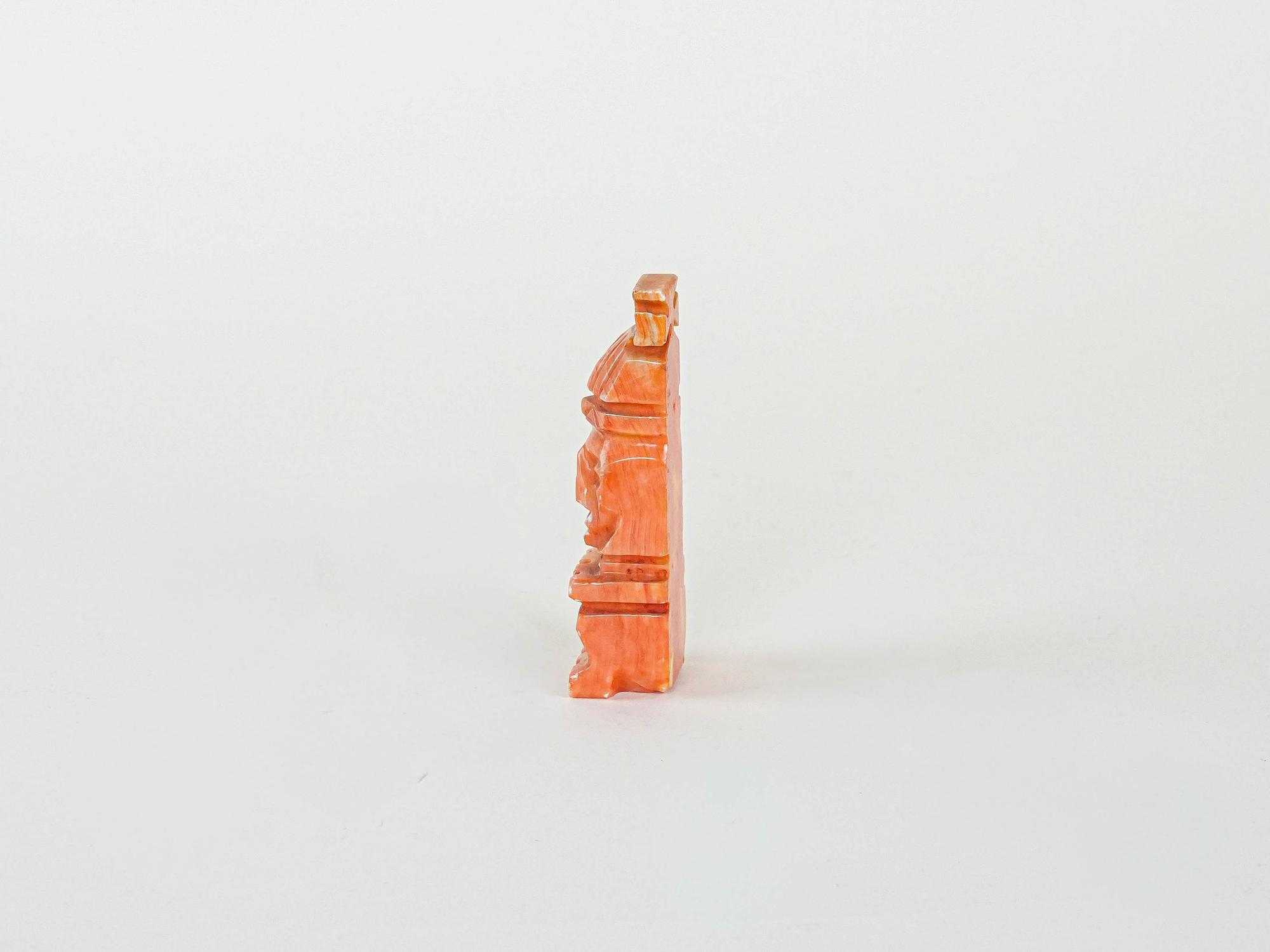 Stone sculpture Orange 1980s 3