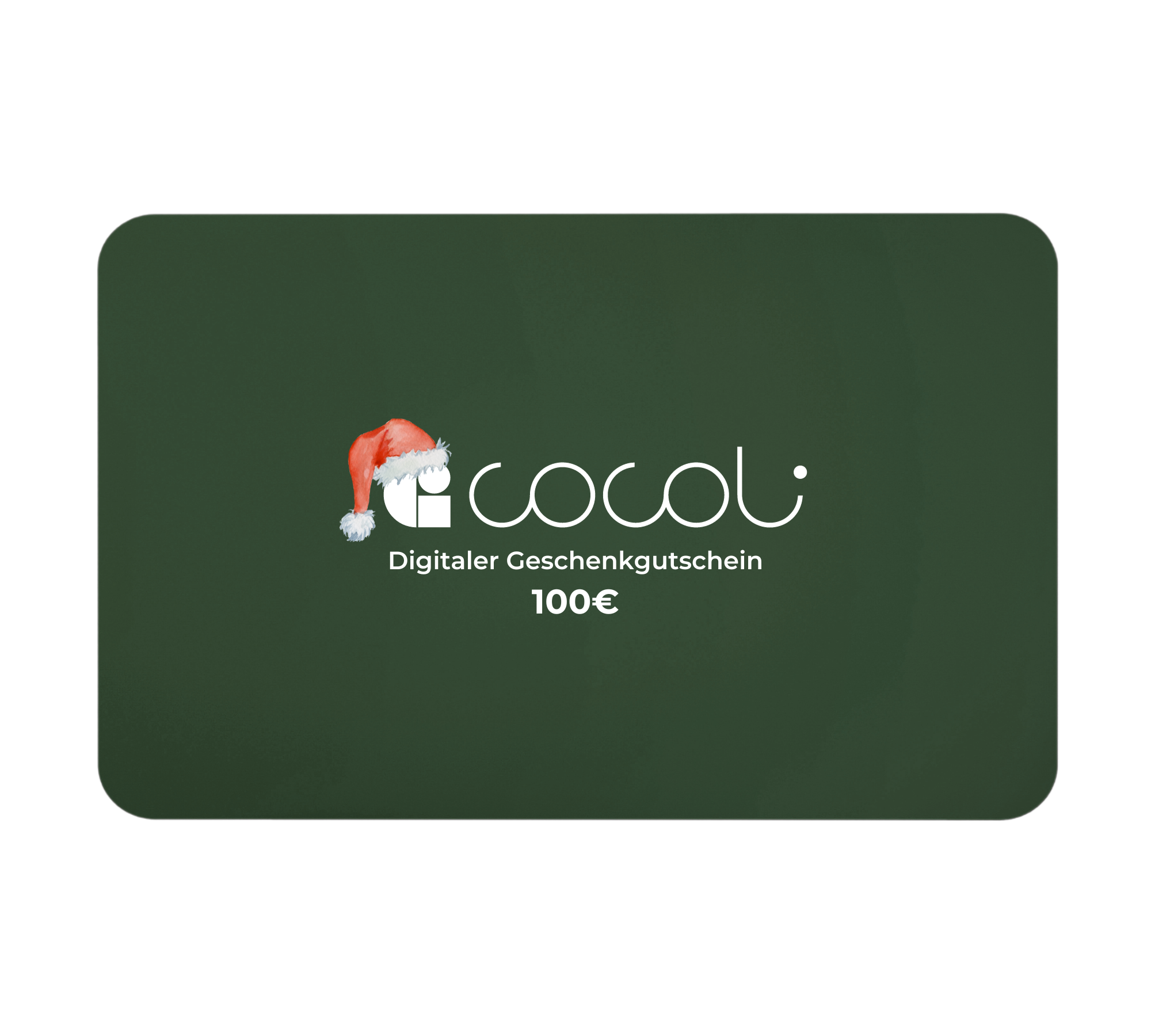 Digitaler Geschenkgutschein Christmas im Wert von 100 Euro 0