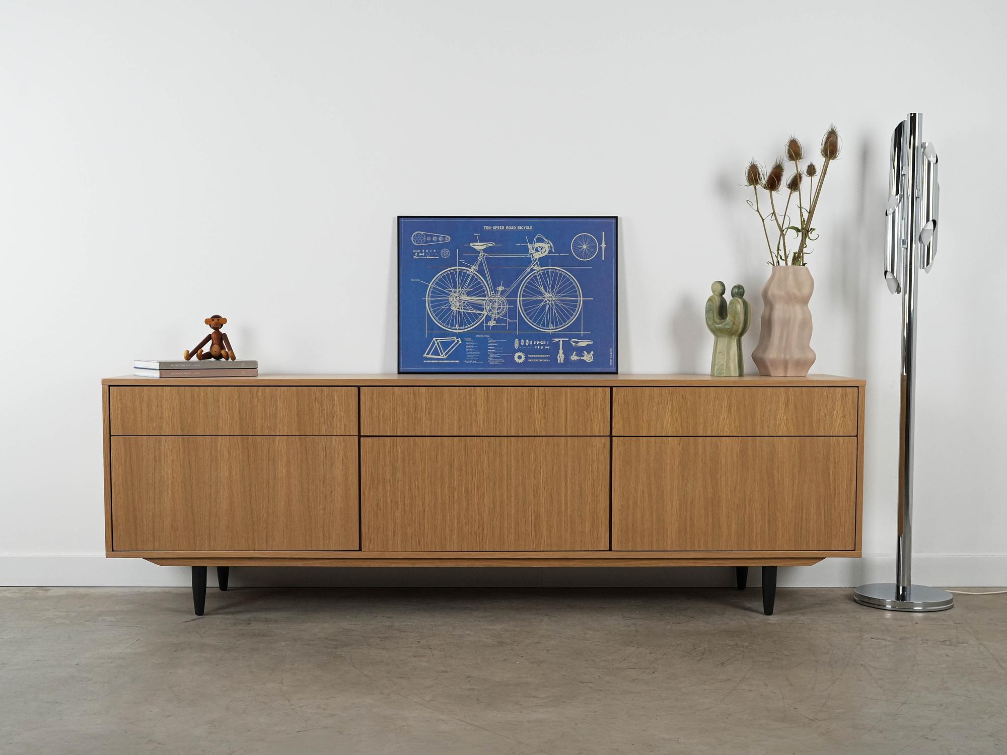 Space Age floor lamp metal 1