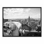 Midtown Manhattan View Kunstdruck mit Rahmen 0