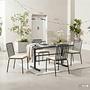 Garden Chair Kuna Set of 2 Steel Anthracite 2