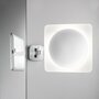 LED-Wandleuchte 1-flammig Acrylglas Chrom Weiß 1