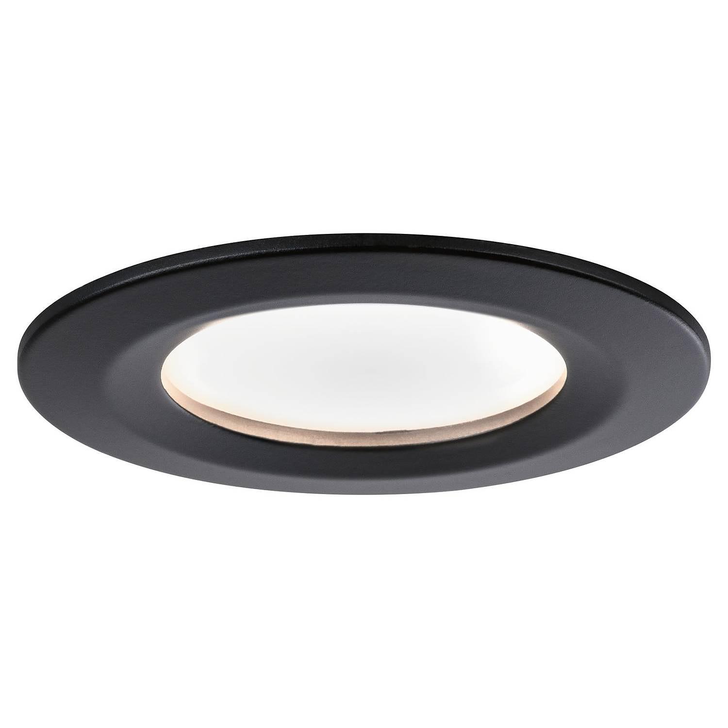 LED-Einbauleuchte Nova IV Schwarz 1