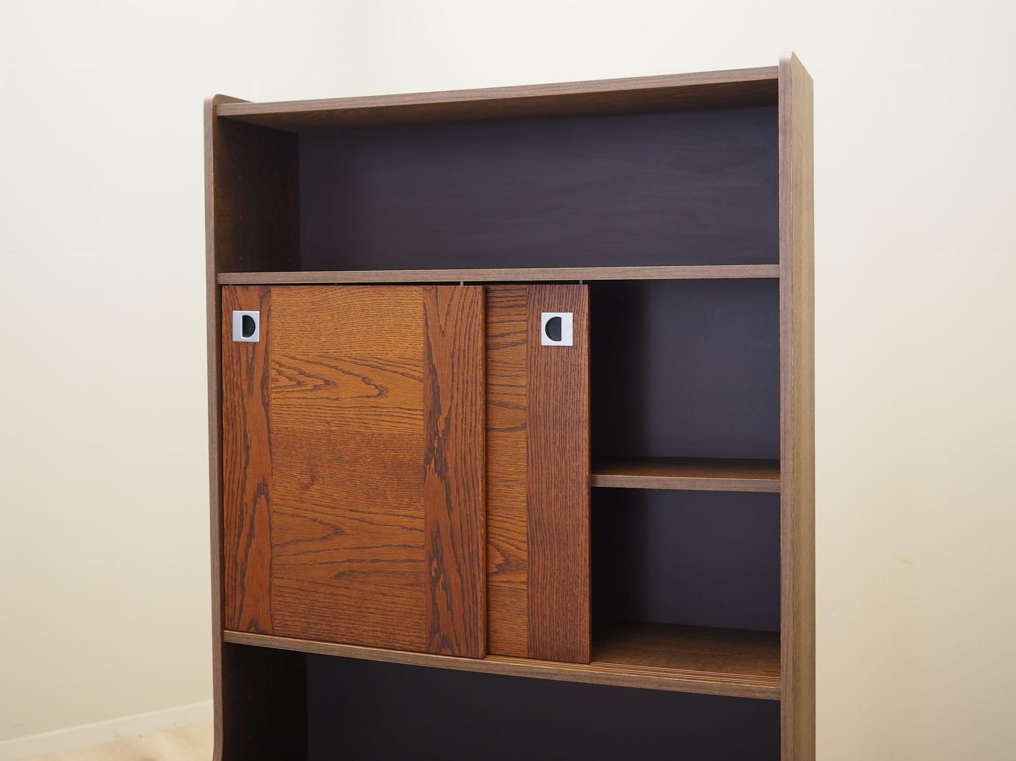 Bookshelf Wood Brown 1970s 11