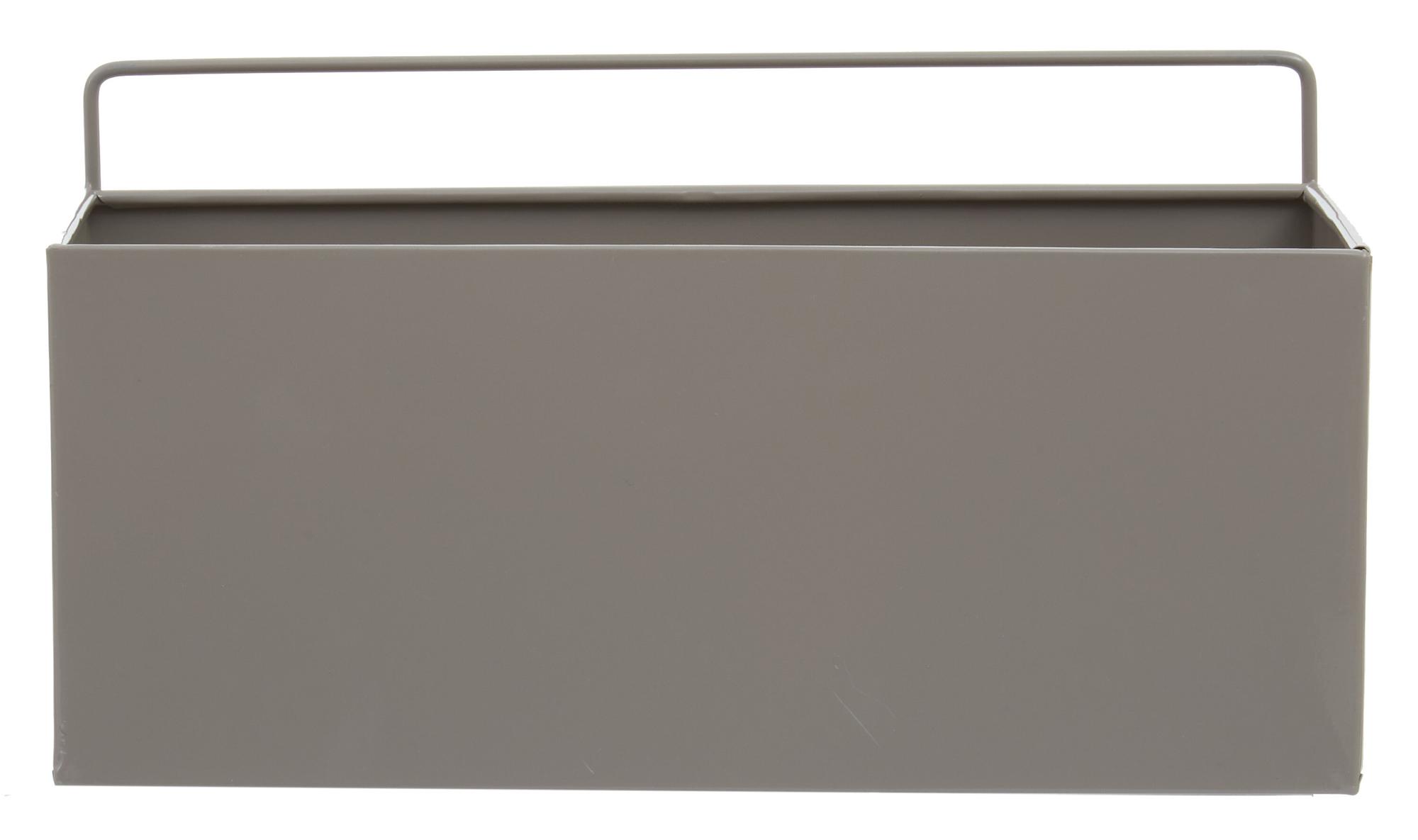 Ascher Wand-Pflanzkasten Grau
 1