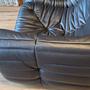 2x Togo Ecksofa Leder Braun 6