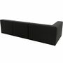 Pyllow Sofa 3-Sitzer Feingewebe Anthrazit 6