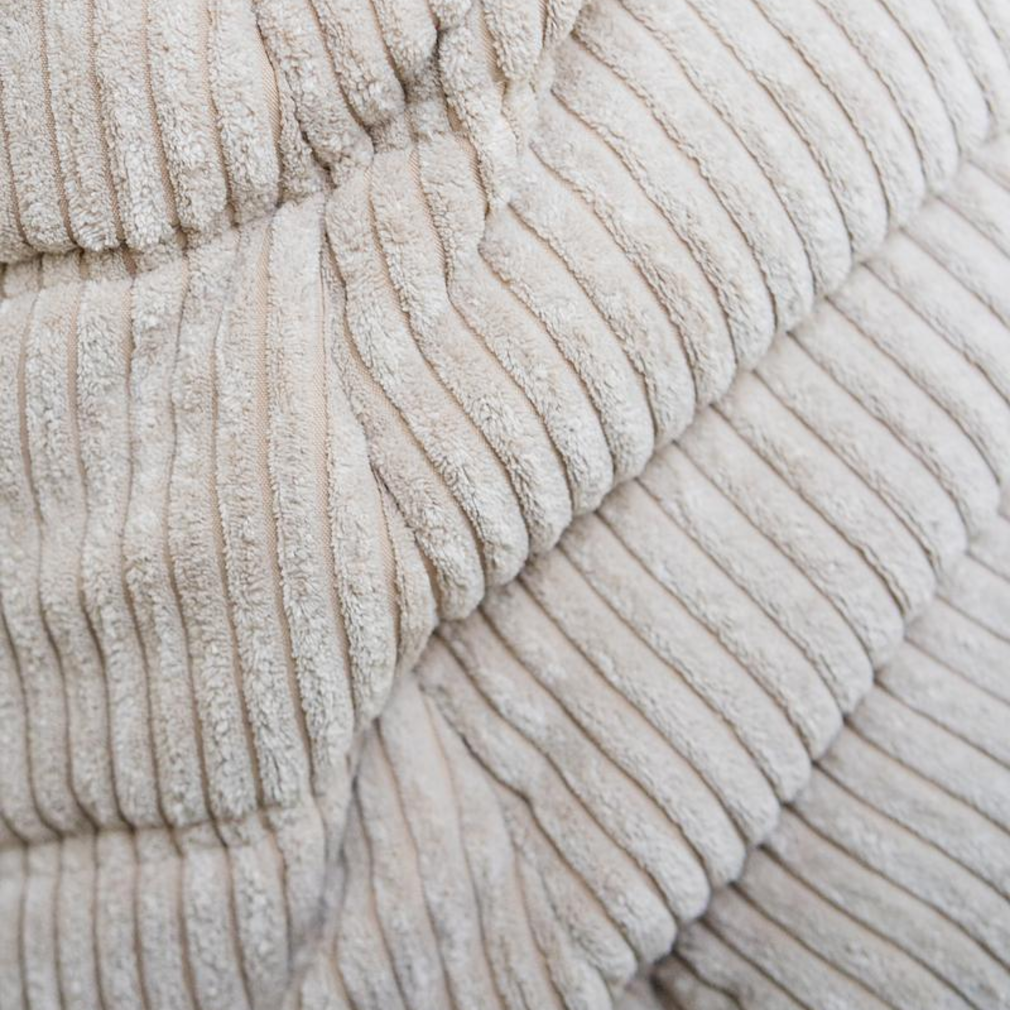 Togo Divano 3 posti Velluto a coste Beige 7