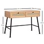 Nala 107 Desk Brown 7