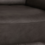 Alessiio Sofa 2-Sitzer Leder Dunkelgrau 3