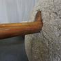 Little Petra VB1 Sessel mit Hocker Schafsfell 6