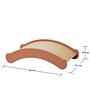 Balance Board Holz Orange 6