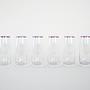 Glasses Set of 6 Transparent 1970s 2
