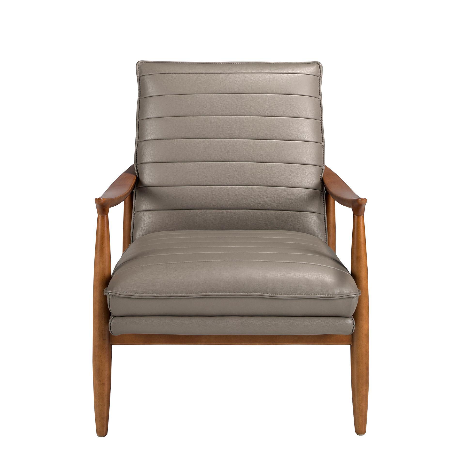 Dunkelgrauer Ledersessel 5130 1