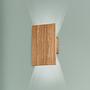 Shine 4-flammige LED-Wandleuchte Wood Panel  1