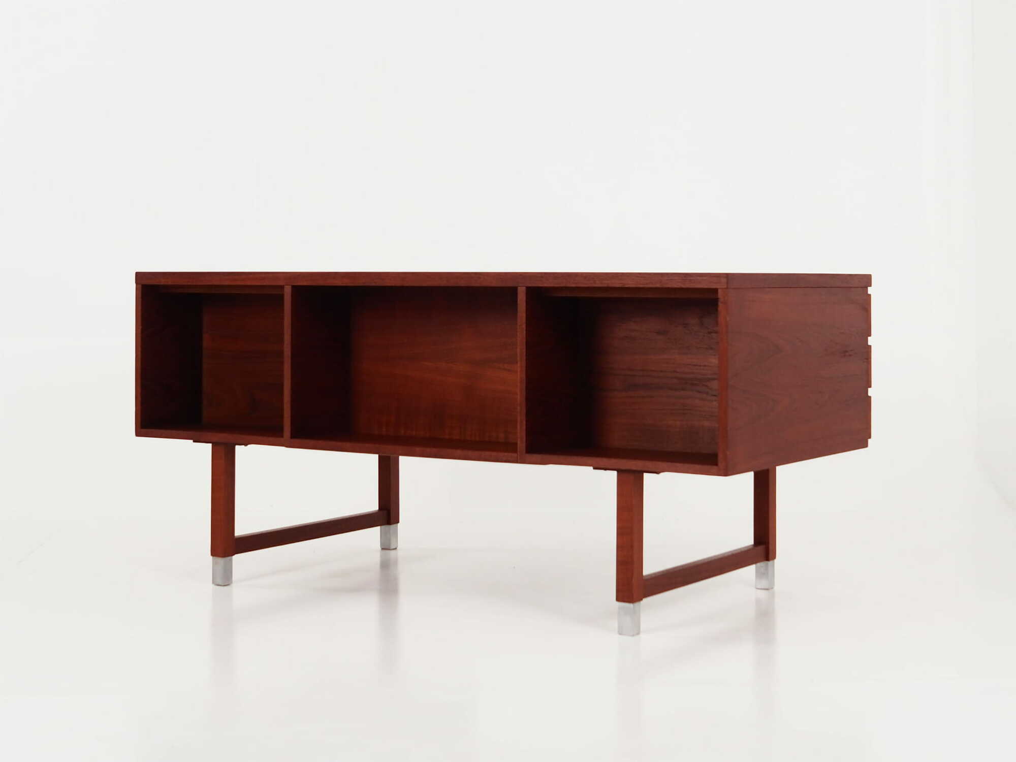 Desk Teak Brown 1970s 4