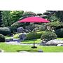 Parasol Hoxter Steel Woven Fabric Pink 2