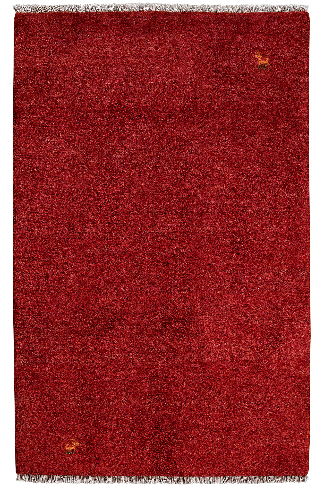 Gabbeh Teppich Rot 0